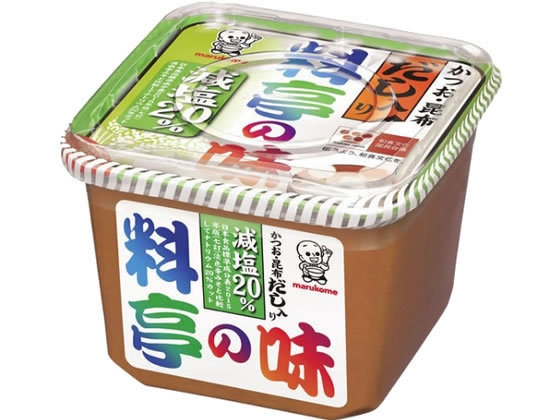 マルコメ 料亭の味 減塩(だし入り) 750g マルコメ 料亭の味 減塩(だし入り) 750g