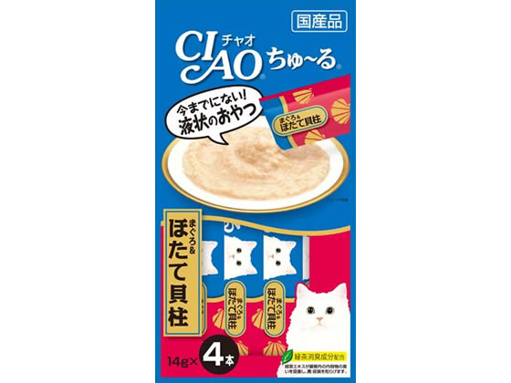 いなば CIAOちゅーるまぐろ&ほたて貝柱4本 4SC-77