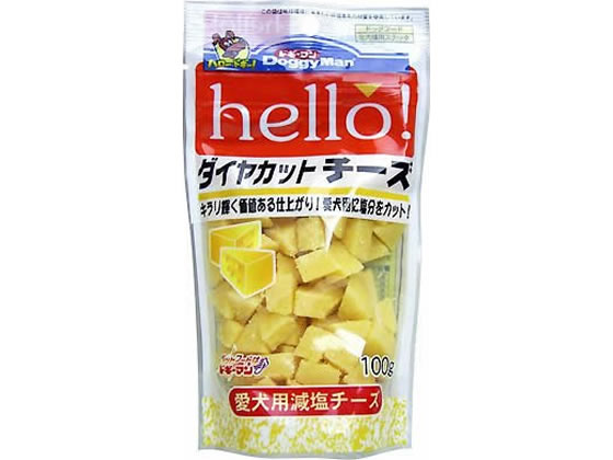 ドギーマンハヤシ hello ダイヤカットチーズ 100g