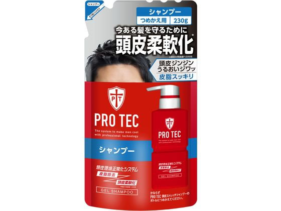 ライオン Pro Tec 頭皮ストレッチシャンプー つめかえ用 230gが443円 ココデカウ