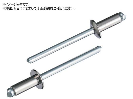●かしめ板厚（ｍｍ）：４．８〜６．４●リベット長（ｍｍ）：４７●フランジ径（ｍｍ）：９．５●リベット径（ｍｍ）：４．８●下穴径（ｍｍ）：４．９〜５．０●せん断強度（Ｎ）：４９３０●引張強度（Ｎ）：６１