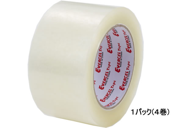 セキスイ エバーセルOPPテープ 90μ 60mm×50m 透明 4巻 830NEV