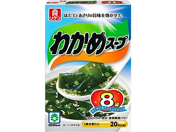 リケン わかめスープ わくわくファミリーパック 8袋入 リケン わかめスープ わくわくファミリーパック 8袋入