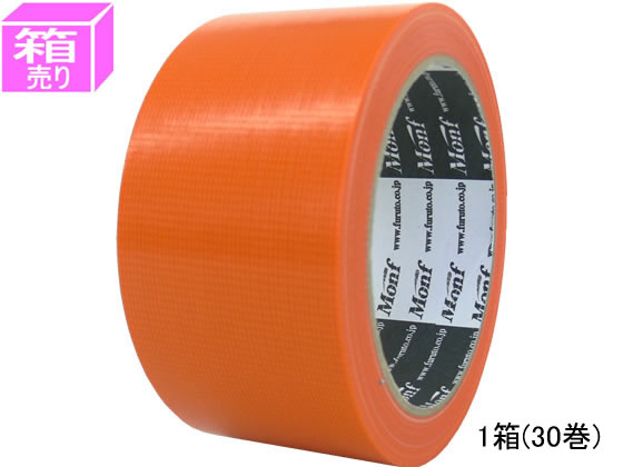 古藤工業 New快適養生 オレンジ 50mm×25m 30巻 No.822OR 古藤工業 New快適養生 オレンジ 50mm×25m 30巻 No.822OR