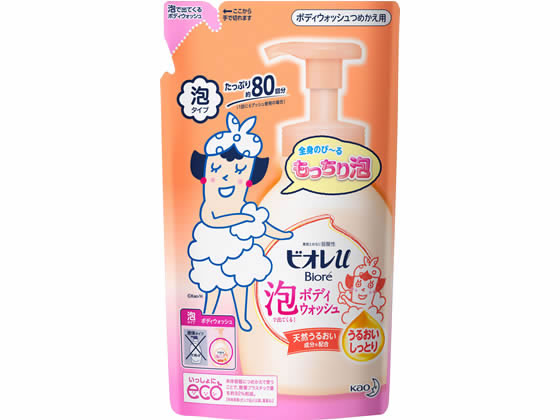 KAO ビオレu 泡で出てくるうるおいしっとり詰替用 480mL