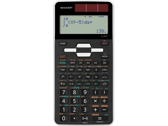 シャープ 関数電卓 10桁 ホワイト EL509TWX