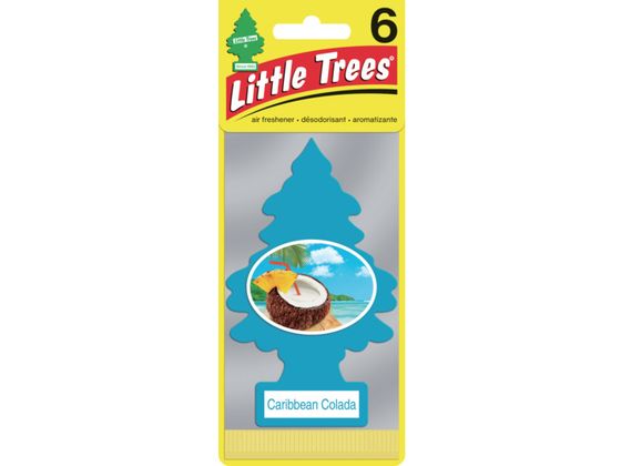 リトルツリーズ LT エアーフレッシュナー 6P - Caribbean Colada カリビアンコラーダ LT653 リトルツリーズ LT エアーフレッシュナー 6P - Caribbean Colada カリビアンコラーダ LT653