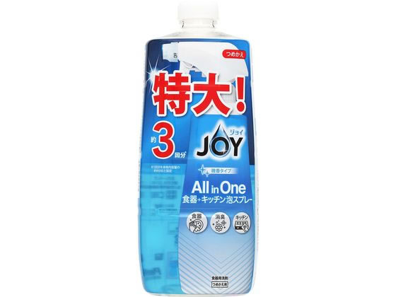P & G ジョイ All in One 泡スプレー 微香 詰替 3回分 P & G ジョイ All in One 泡スプレー 微香 詰替 3回分