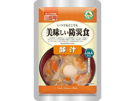 アルファフーズ 「美味しい防災食」 豚汁