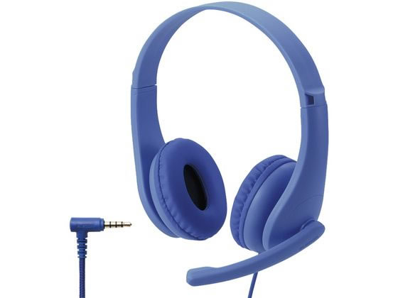 エレコム ヘッドセット 子供用 両耳 マイクアーム付 HS-KD01TDBU エレコム ヘッドセット 子供用 両耳 マイクアーム付 HS-KD01TDBU