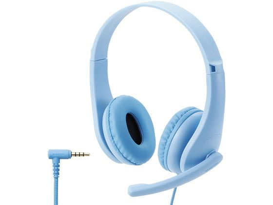 エレコム ヘッドセット 子供用 両耳 マイクアーム付 HS-KD01TLBU エレコム ヘッドセット 子供用 両耳 マイクアーム付 HS-KD01TLBU