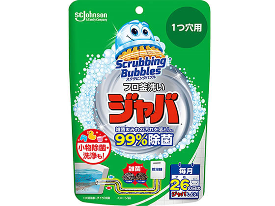 ジョンソン スクラビングバブル ジャバ 1つ穴用 160g ジョンソン スクラビングバブル ジャバ 1つ穴用 160g