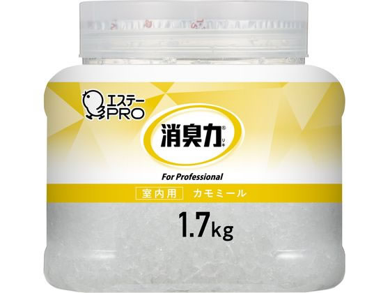 エステー 消臭力業務用クラッシュゲル 室内 本体1.7kg カモミール