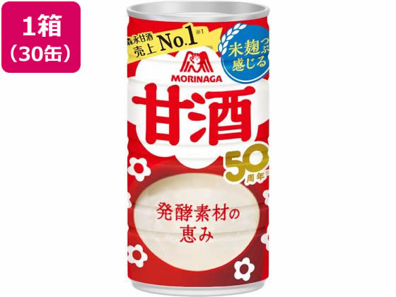 森永製菓 甘酒 190G×30缶 森永製菓 甘酒 190G×30缶