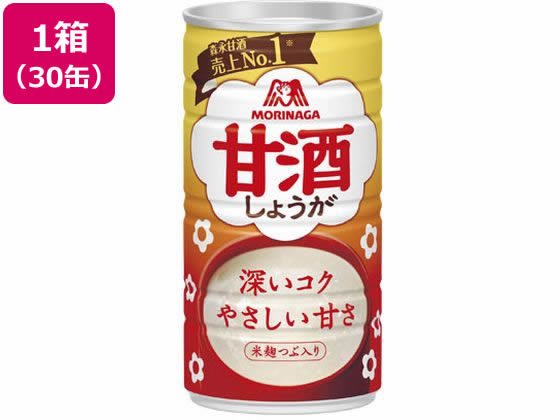 森永製菓 甘酒しょうが 190G×30缶 森永製菓 甘酒しょうが 190G×30缶
