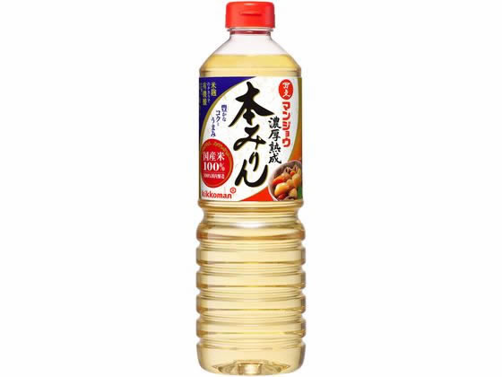 キッコーマン マンジョウ 濃厚熟成 本みりん 1000ml