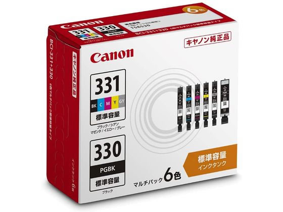 ●注文単位：１セット●ＢＣＩ−３３１（ＢＫ／Ｃ／Ｍ／Ｙ／ＧＹ）＋ＢＣＩ−３３０マルチパック●対応機種：ＰＩＸＵＳ ＴＳ８５３０／ＴＳ８６３０