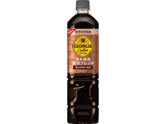 ジョージア 深み焙煎贅沢ブラック 甘さひかえめ 950ml ジョージア 深み焙煎贅沢ブラック 甘さひかえめ 950ml