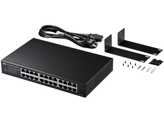 サンワサプライ Giga対応スイッチングハブ 24ポート・ループ検知機能付 サンワサプライ Giga対応スイッチングハブ 24ポート・ループ検知機能付