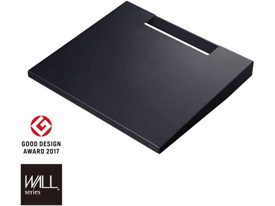 ナカムラ WALLテレビスタンド V2・V3・V5対応棚板 ラージサイズ ブラック ナカムラ WALLテレビスタンド V2・V3・V5対応棚板 ラージサイズ ブラック