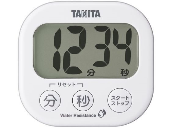 タニタ 洗えるでか見えタイマー TD426WH タニタ 洗えるでか見えタイマー TD426WH