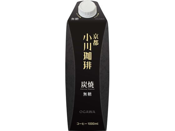 小川珈琲 京都 小川珈琲 炭焼珈琲 無糖 1L 小川珈琲 京都 小川珈琲 炭焼珈琲 無糖 1L