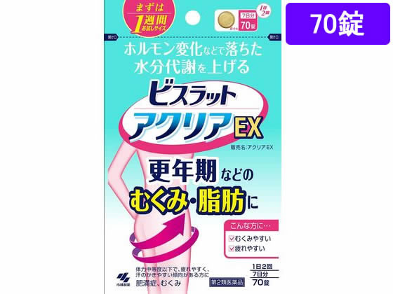 小林製薬 ビスラット アクリアEX 70錠【第2類医薬品】