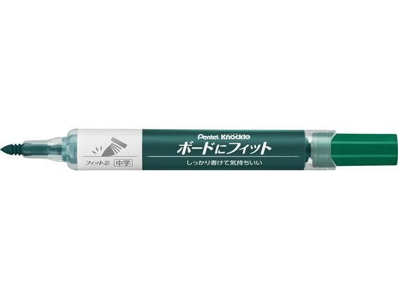 ぺんてる ノックル ボードにフィット 中字 緑 XEMWL5SBFD ぺんてる ノックル ボードにフィット 中字 緑 XEMWL5SBFD