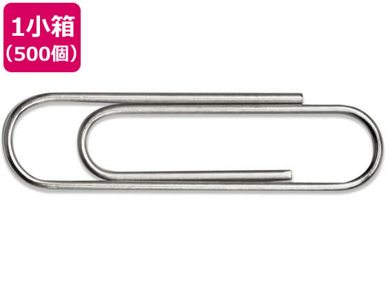●規格：大型（ＮＯ．１）●カラー：シルバー●数量：５００個入●外形寸法：全長２９×幅７．４ｍｍ●材質：鋼、ニッケルメッキ