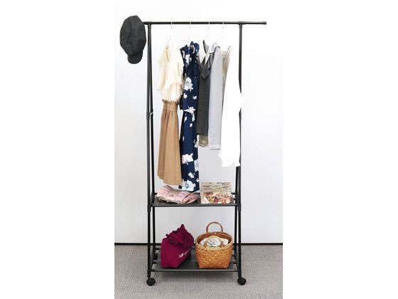 トレードワン シンプルフリーラック 2段 ブラック 30693が1,280円 通販