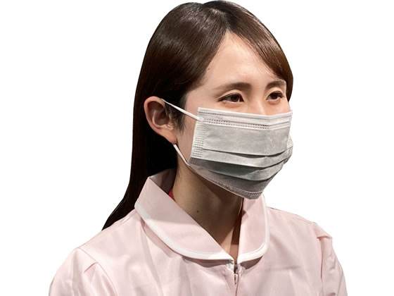 フィット使いきりレギュラーマスク 50枚入 FR-236 482148 ファーストレイト フィット使いきりマスク グレー 50枚 FR-125が369円