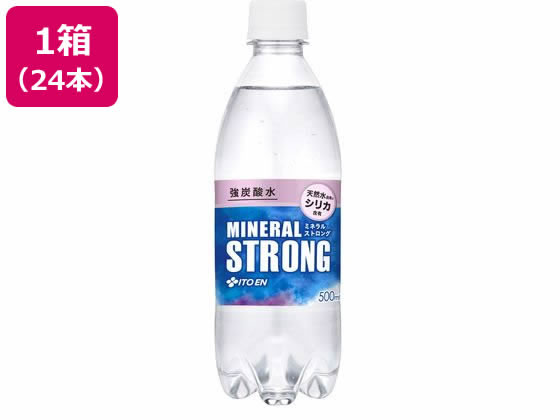 伊藤園 ミネラル ストロング 強炭酸水 500ml×24本 伊藤園 ミネラル ストロング 強炭酸水 500ml×24本
