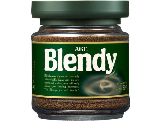 AGF ブレンディ インスタントコーヒー 瓶 80g AGF ブレンディ インスタントコーヒー 瓶 80g