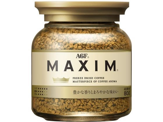 AGF マキシム インスタントコーヒー 瓶 80g AGF マキシム インスタントコーヒー 瓶 80g