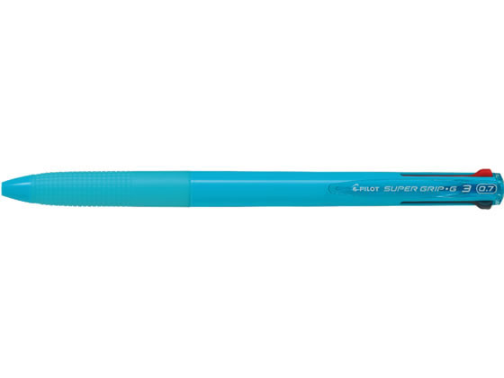 パイロット スーパーグリップG3 0.7mm3色ライトブルー BKSG-30F-LB