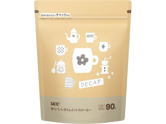UCC おいしいカフェインレスコーヒー 袋 90g UCC おいしいカフェインレスコーヒー 袋 90g