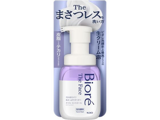 KAO ビオレ ザ・フェイス 泡洗顔料 オイルコントロール 本体 200mL KAO ビオレ ザ・フェイス 泡洗顔料 オイルコントロール 本体 200mL