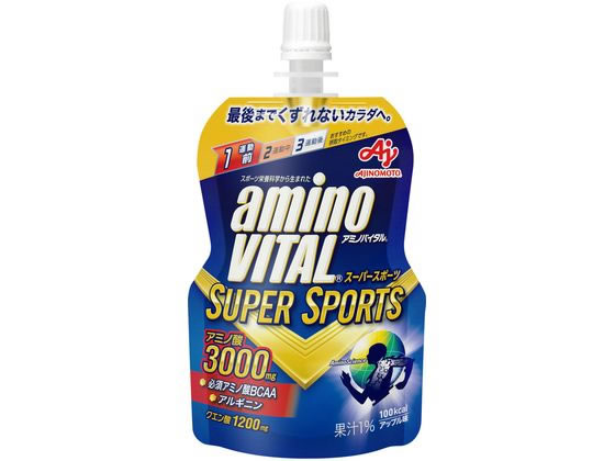 味の素 アミノバイタル ゼリードリンク SUPERSPORTS 100g 味の素 アミノバイタル ゼリードリンク SUPERSPORTS 100g