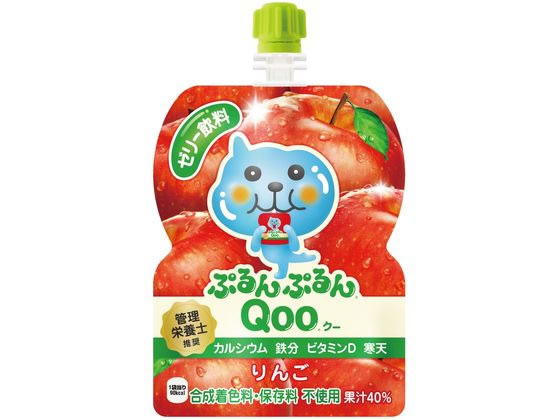 コカ・コーラ ぷるんぷるんQoo りんご味 53045 コカ・コーラ ぷるんぷるんQoo りんご味 53045