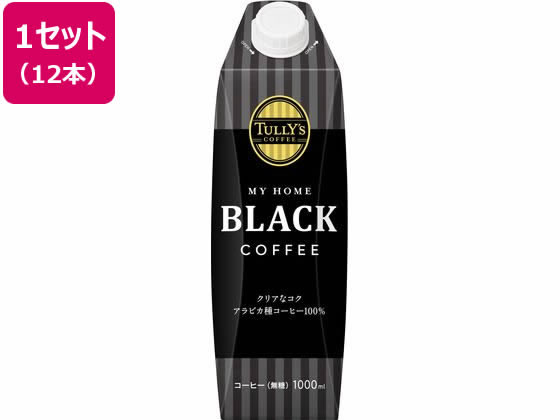 伊藤園 TULLY'S COFFEE BLACK 1L×12本 伊藤園 TULLY'S COFFEE BLACK 1L×12本