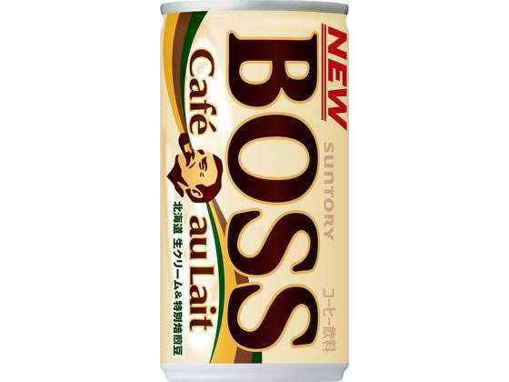 サントリー BOSS(ボス) カフェオレ 185g サントリー BOSS(ボス) カフェオレ 185g