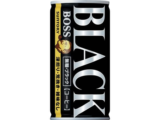 サントリー BOSS 無糖ブラック 185g サントリー BOSS 無糖ブラック 185g