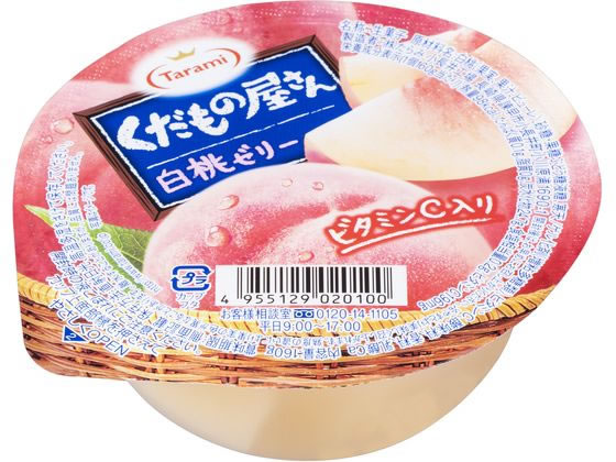 たらみ くだもの屋さん 白桃 ゼリー 160g 600100 たらみ くだもの屋さん 白桃 ゼリー 160g 600100