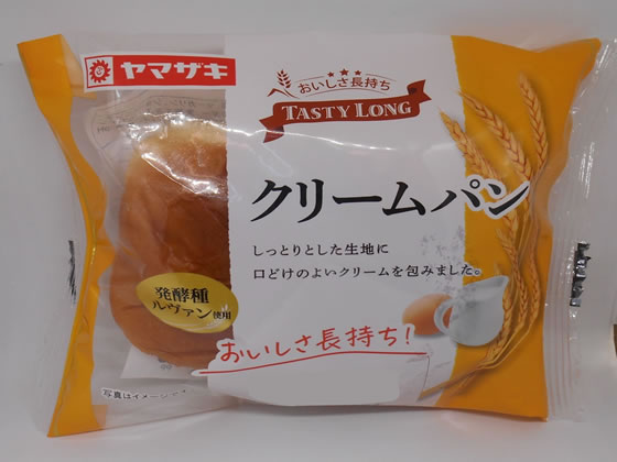 山崎製パン テイスティロング ルヴァンクリームパン 山崎製パン テイスティロング ルヴァンクリームパン