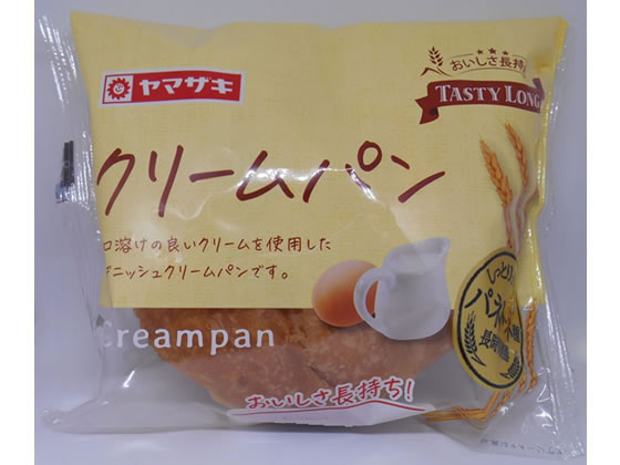 山崎製パン テイスティロング クリームパン 山崎製パン テイスティロング クリームパン