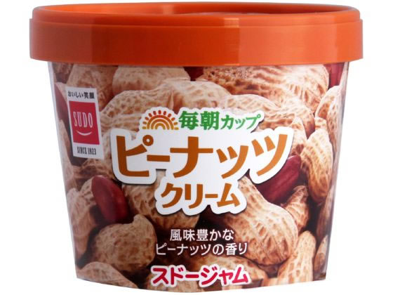 スドージャム 毎朝カップ ピーナッツクリーム 120g スドージャム 毎朝カップ ピーナッツクリーム 120g