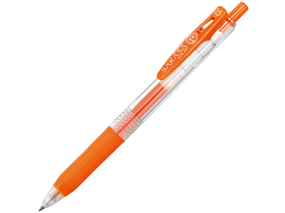 ゼブラ サラサクリップ 0.5mm レッドオレンジ JJ15-ROR