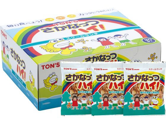 東洋ナッツ食品 さかなっつハイ!スクールランチ 7g×30袋 東洋ナッツ食品 さかなっつハイ!スクールランチ 7g×30袋