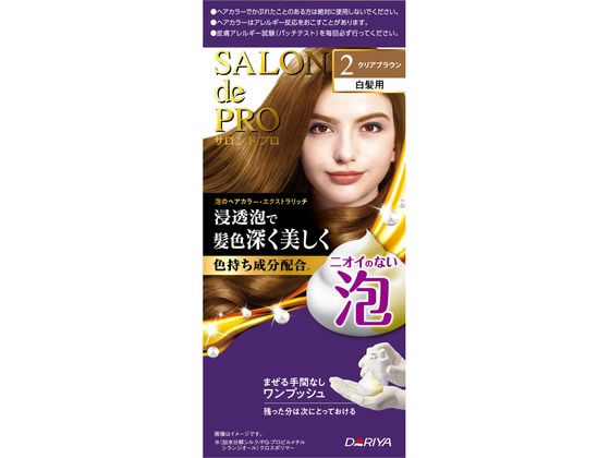 ダリヤ サロンドプロ 泡のヘアカラーEX(白髪用) 2 ダリヤ サロンドプロ 泡のヘアカラーEX(白髪用) 2