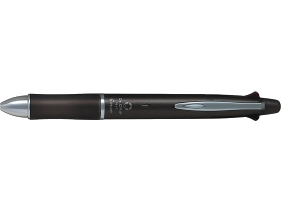 パイロット ドクターグリップ4+1 アッシュメタルブラウン ボールペン0.5mm